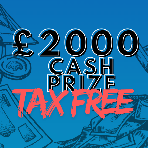 2000 pounds tax free prize